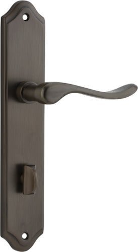 IVER Stirling Solid Brass Shouldered Door Handle – Multiple Finishes Available - Entry - Point - 10922P85 - Iver