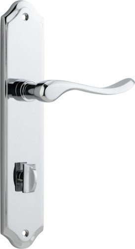 IVER Stirling Solid Brass Shouldered Door Handle – Multiple Finishes Available - Entry - Point - 11922P85 - Iver