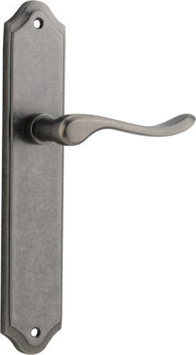 IVER Stirling Solid Brass Shouldered Door Handle – Multiple Finishes Available - Entry - Point - 13922 - Iver