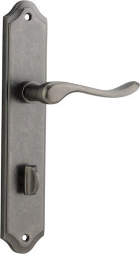 IVER Stirling Solid Brass Shouldered Door Handle – Multiple Finishes Available - Entry - Point - 13922P85 - Iver
