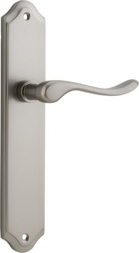 IVER Stirling Solid Brass Shouldered Door Handle – Multiple Finishes Available - Entry - Point - 14922 - Iver
