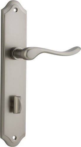 IVER Stirling Solid Brass Shouldered Door Handle – Multiple Finishes Available - Entry - Point - 14922P85 - Iver