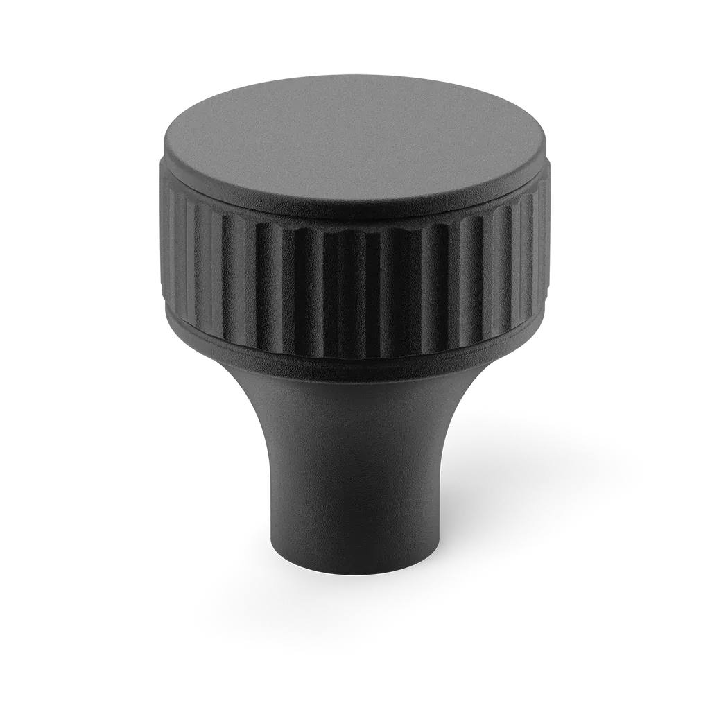 Barwick Ridged Cabinet Knob By Armac Martin