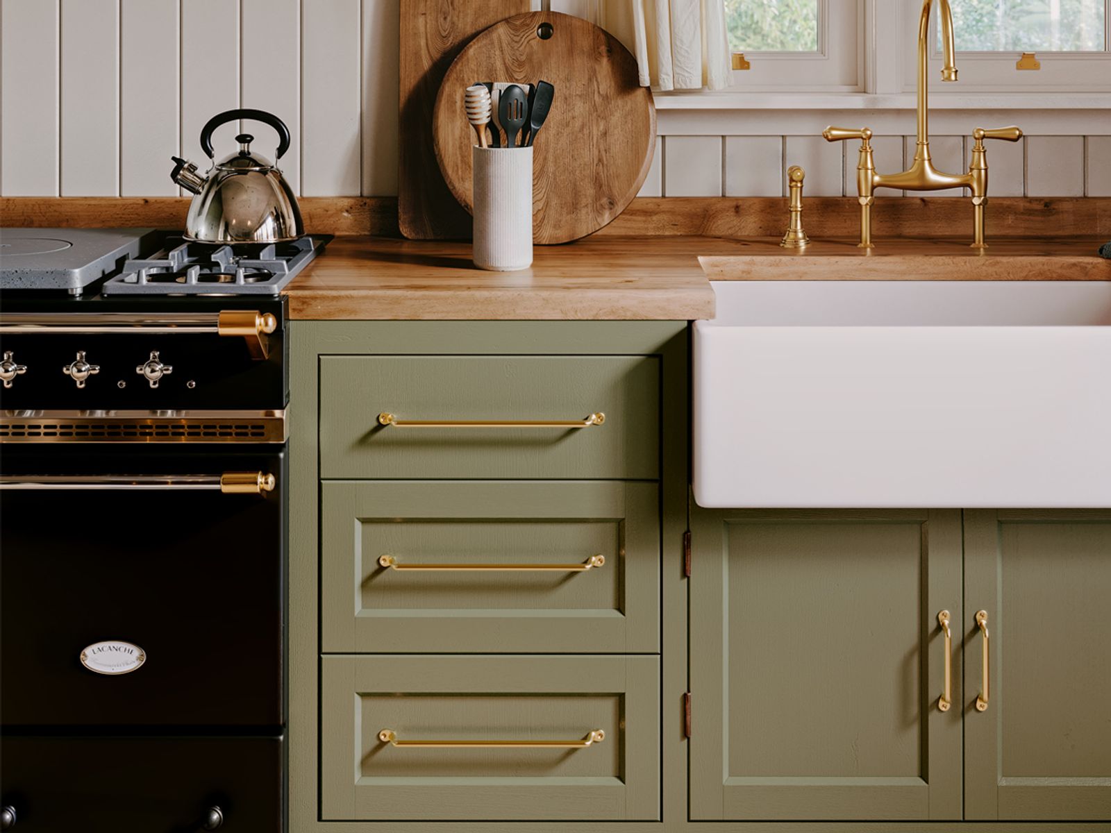 Farmhouse Cabinet Pull Handle by Tradco - Multiple Finishes Available