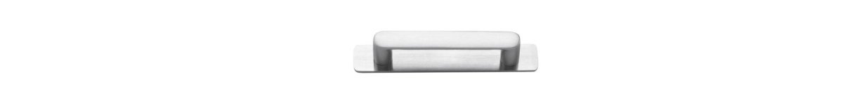 Osaka Cabinet Pull with Backplate - Entry - Point - 20945B - Iver