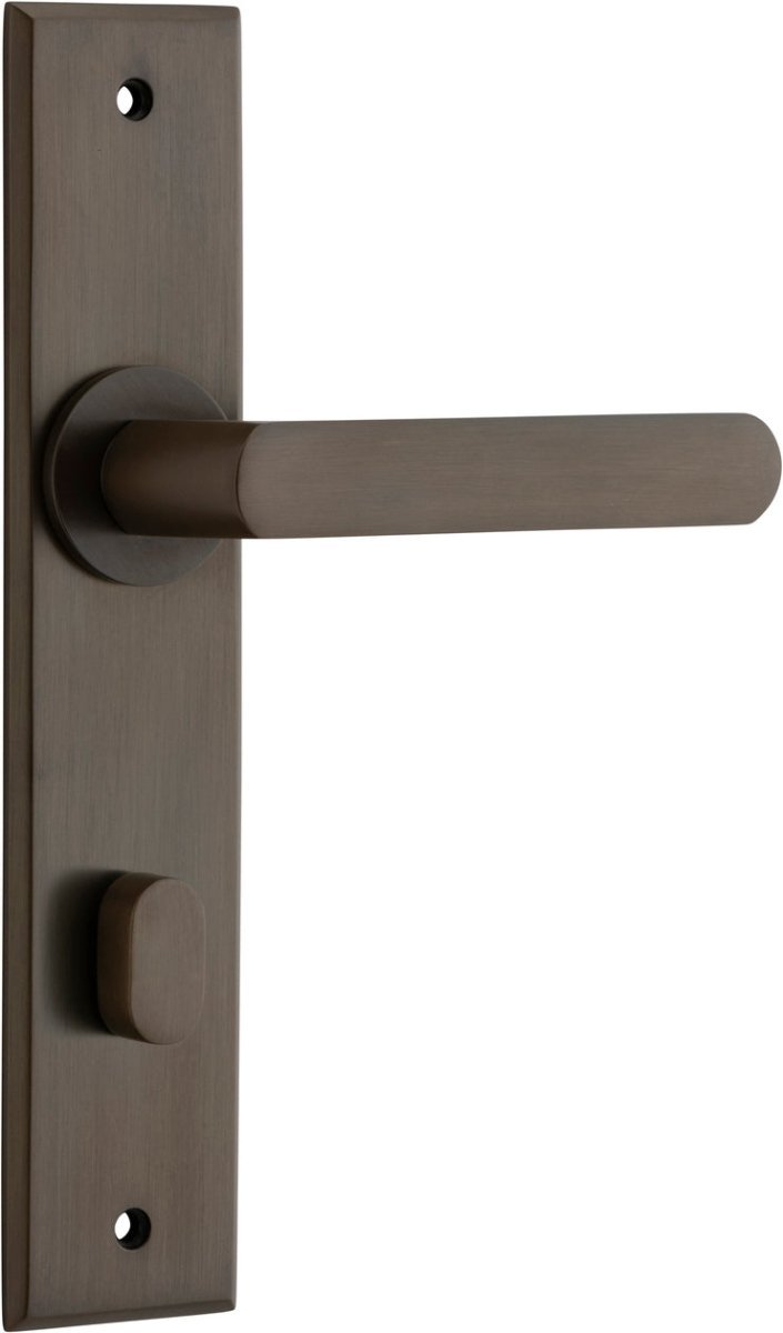 Osaka Lever - Chamfered Backplate - Entry - Point - 10868P85 - Iver