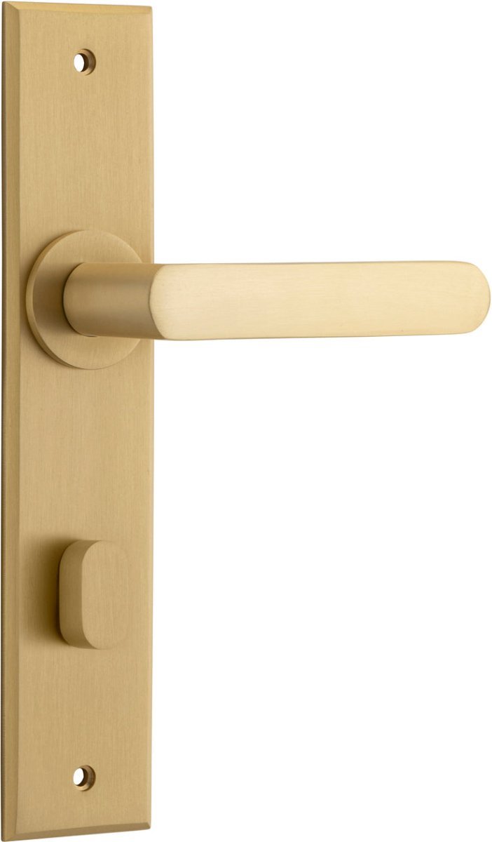 Osaka Lever - Chamfered Backplate - Entry - Point - 15368P85 - Iver