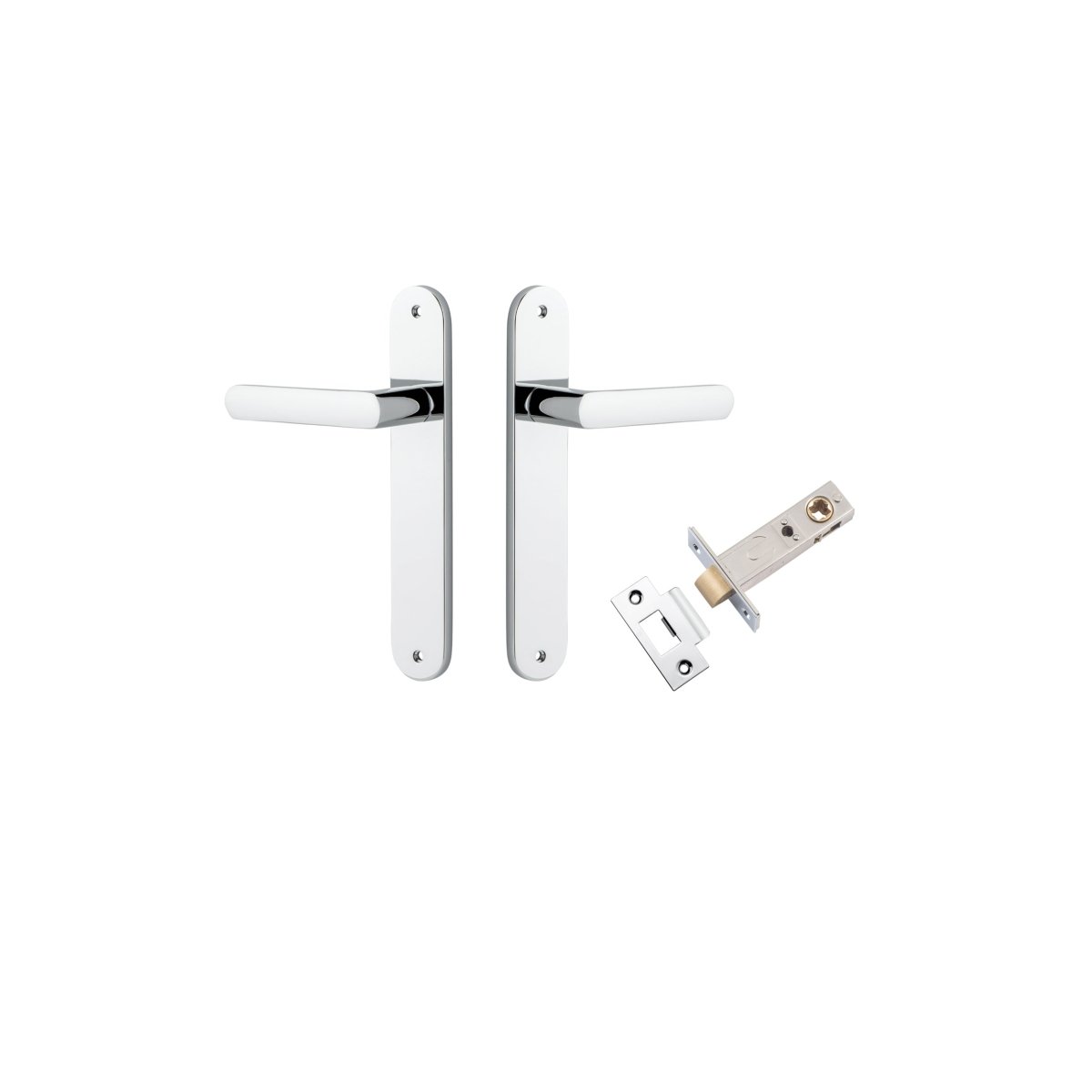 Osaka Lever - Oval Backplate - Entry - Point - 11864KPASS60 - Iver