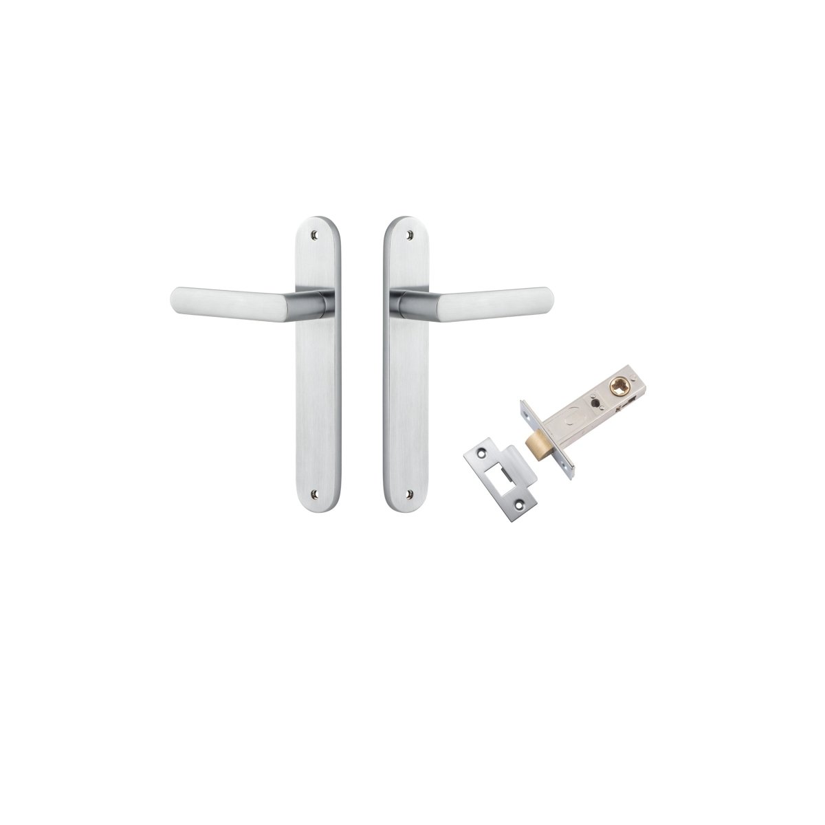 Osaka Lever - Oval Backplate - Entry - Point - 12364KPASS60 - Iver