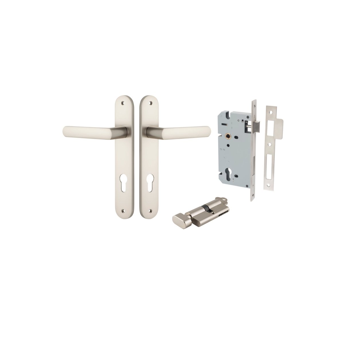 Osaka Lever - Oval Backplate - Entry - Point - 14864KENTR60KT - Iver