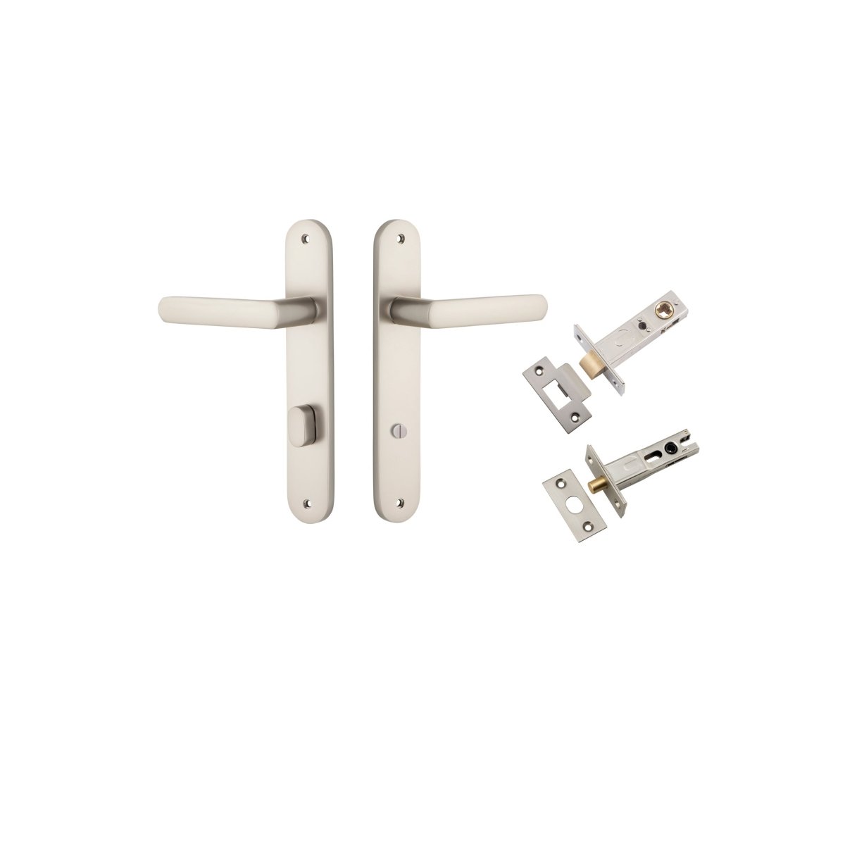 Osaka Lever - Oval Backplate - Entry - Point - 14864KPRIV60 - Iver