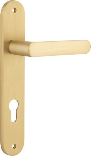 Osaka Lever - Oval Backplate - Entry - Point - 15364E85 - Iver