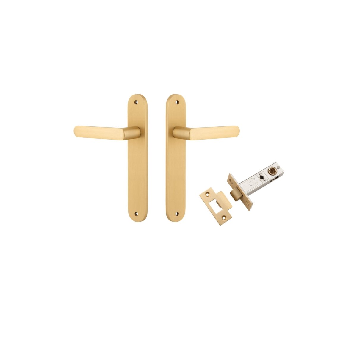 Osaka Lever - Oval Backplate - Entry - Point - 15364KPASS60 - Iver