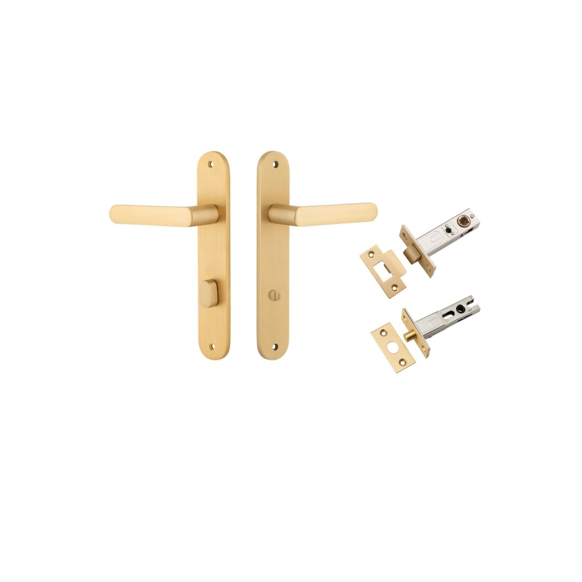 Osaka Lever - Oval Backplate - Entry - Point - 15364KPRIV60 - Iver