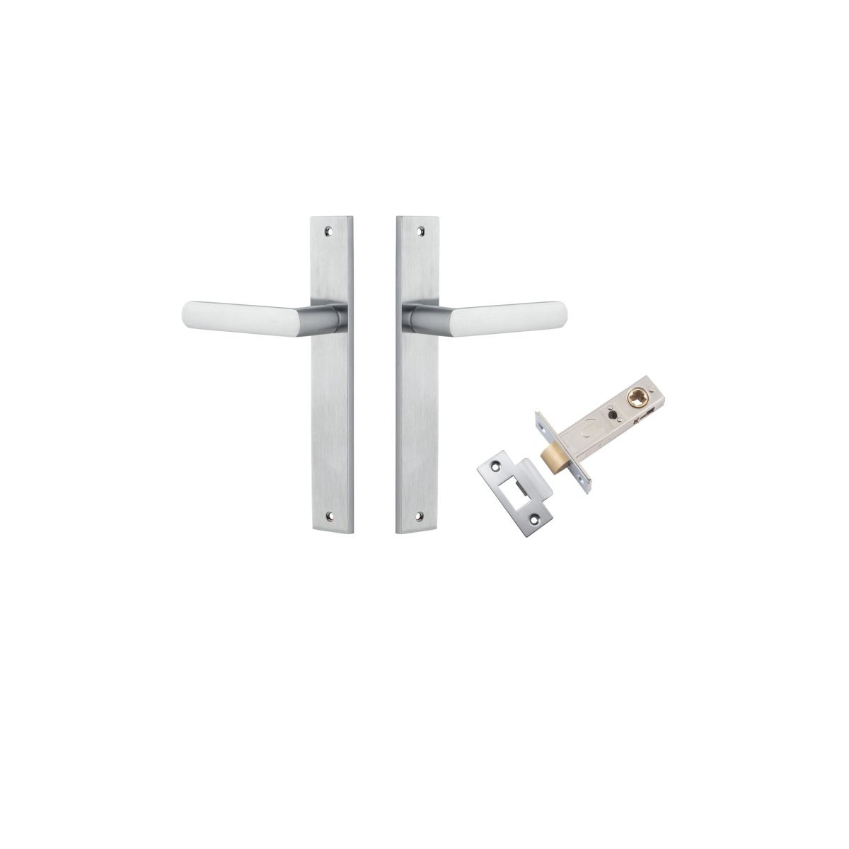 Osaka Lever - Rectangular Backplate - Entry - Point - 12360KPASS60 - Iver