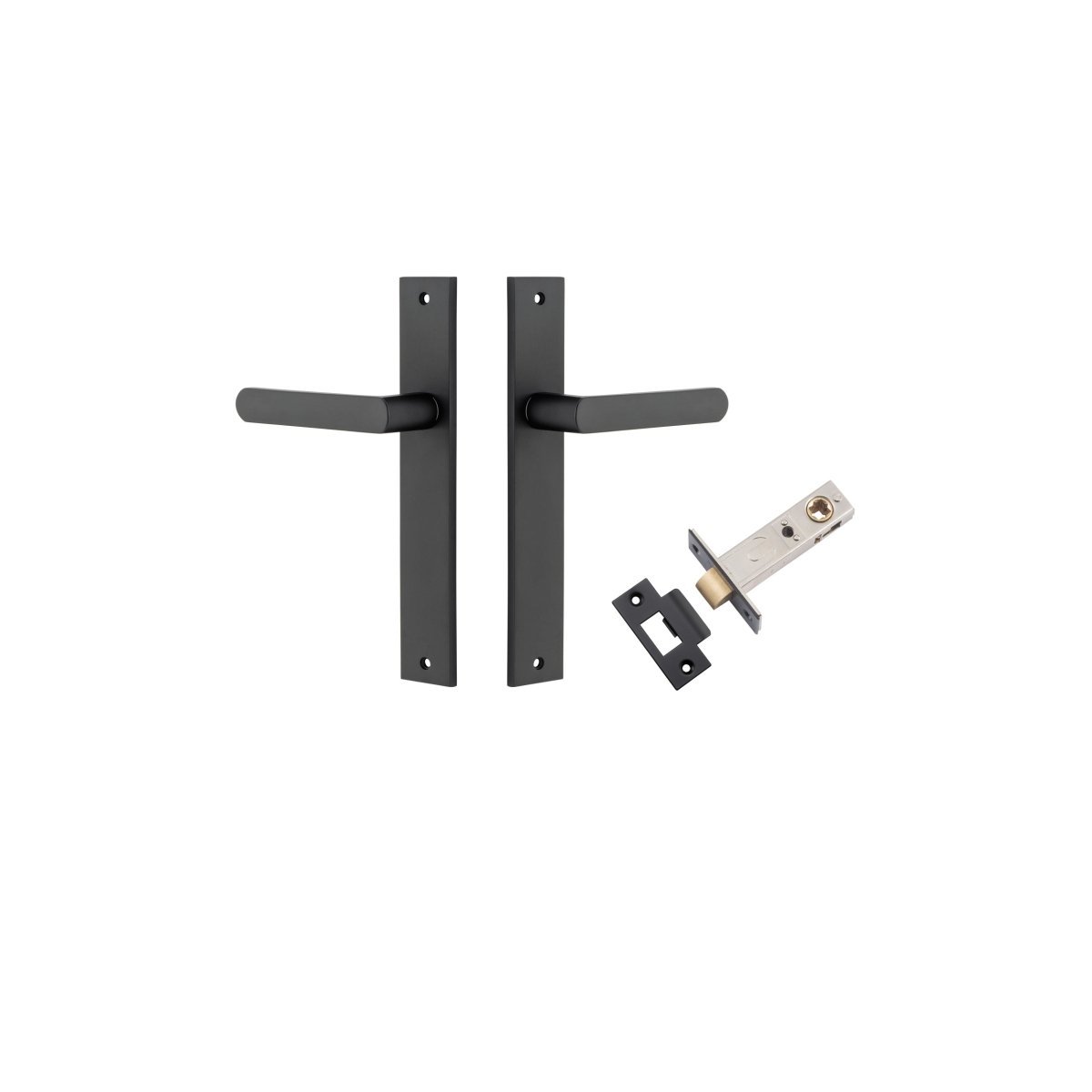 Osaka Lever - Rectangular Backplate - Entry - Point - 12860KPASS60 - Iver