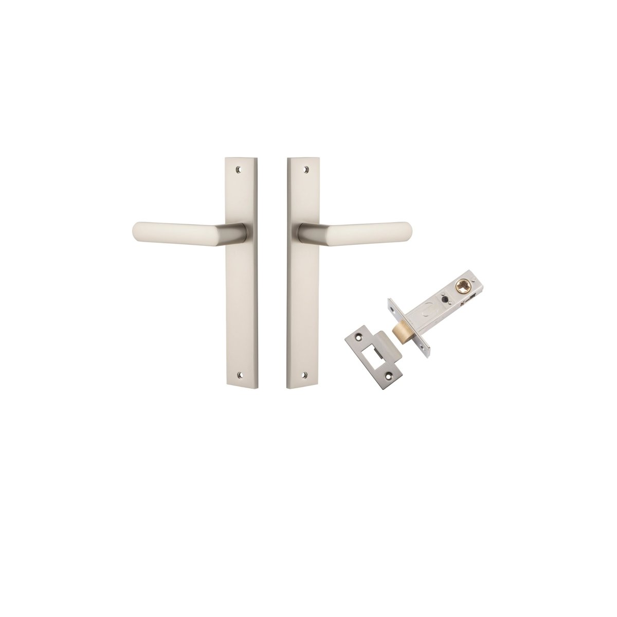 Osaka Lever - Rectangular Backplate - Entry - Point - 14860KPASS60 - Iver