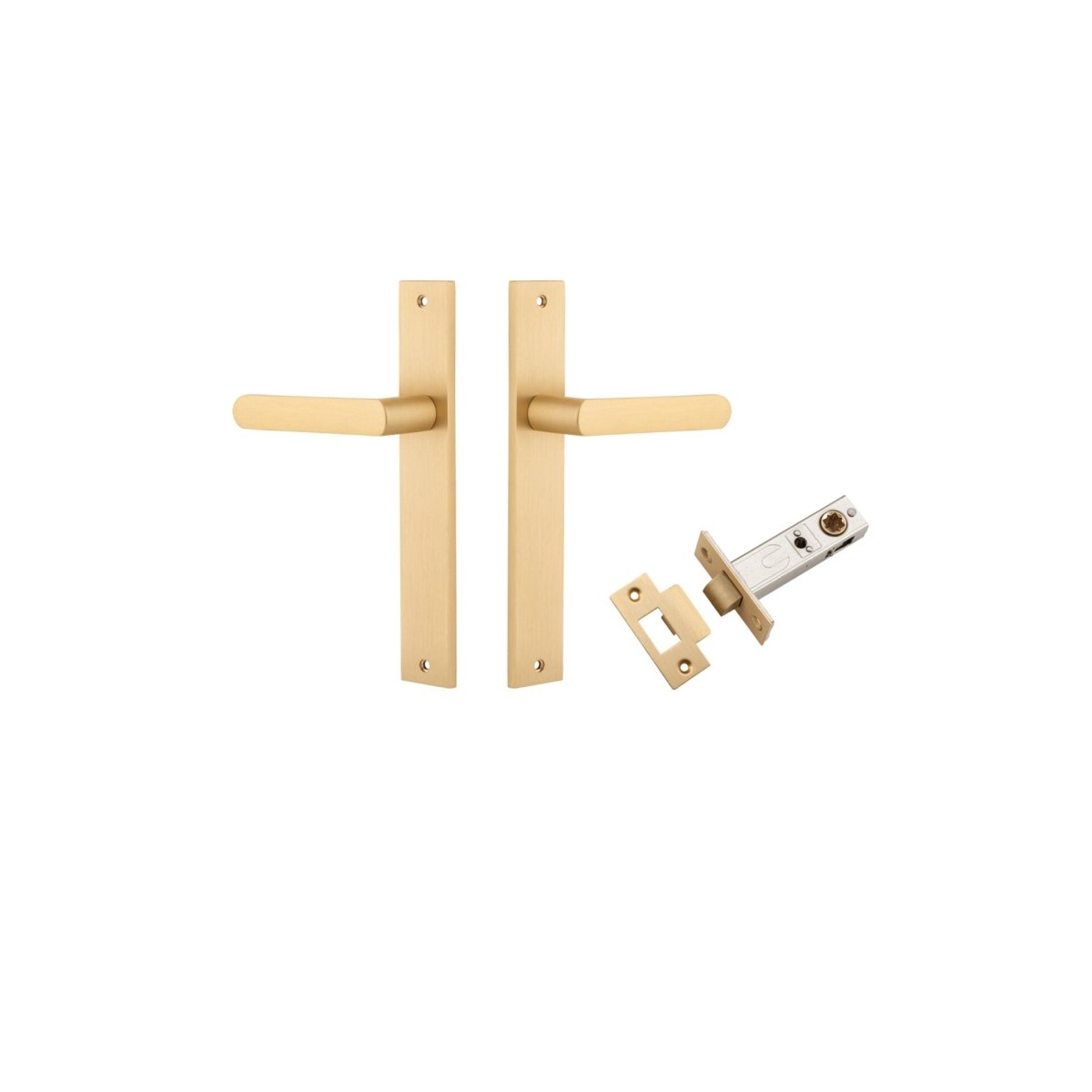 Osaka Lever - Rectangular Backplate - Entry - Point - 15360KPASS60 - Iver