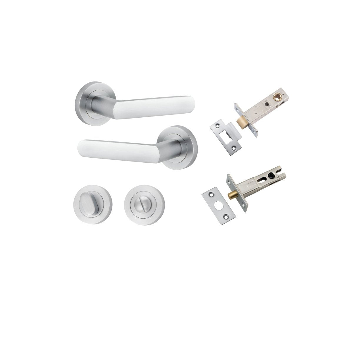 Osaka Lever - Round Rose - Entry - Point - 20775KPRIV60 - Iver