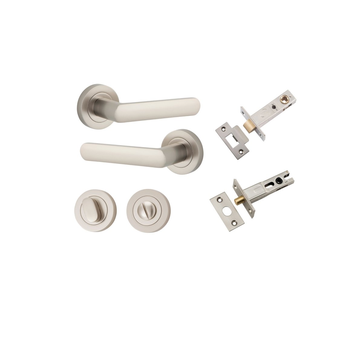 Osaka Lever - Round Rose - Entry - Point - 20779KPRIV60 - Iver
