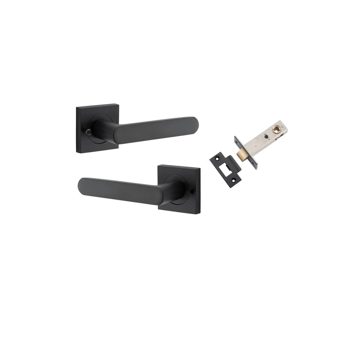 Osaka Lever - Square Rose - Entry - Point - 21183KIBPRIV60 - Iver