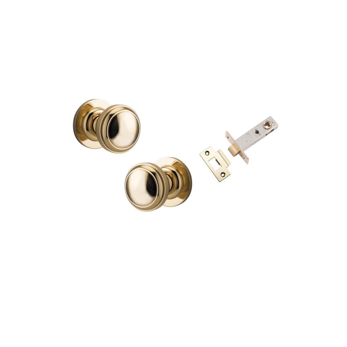 Paddington Knob - Round Rose - Entry - Point - 0210KPASS60 - Iver