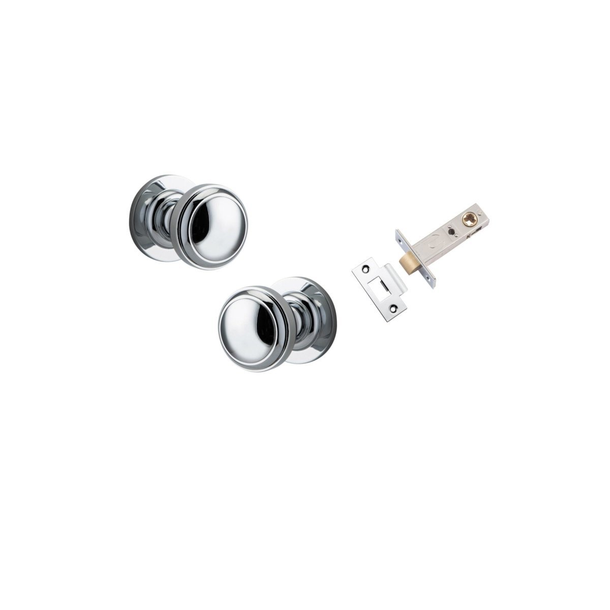 Paddington Knob - Round Rose - Entry - Point - 0214KPASS60 - Iver