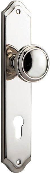 Paddington Knob - Shouldered Backplate - Entry - Point - 14326E85 - Iver