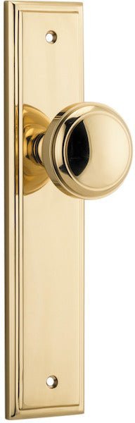 Paddington Knob - Stepped Backplate - Entry - Point - 10338 - Iver