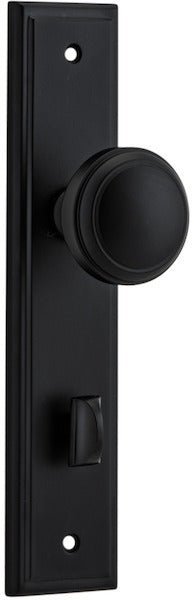 Paddington Knob - Stepped Backplate - Entry - Point - 12838P85 - Iver