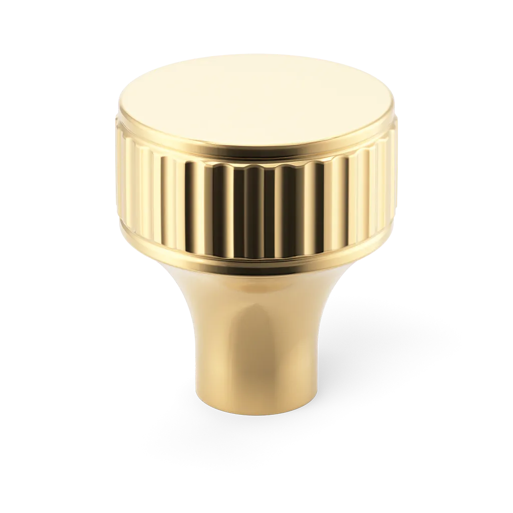 Barwick Ridged Cabinet Knob By Armac Martin