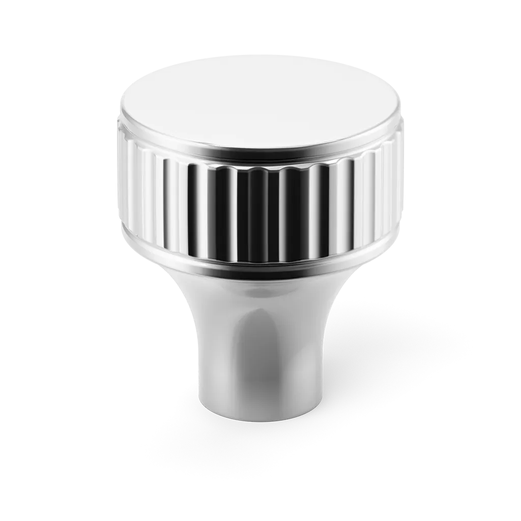 Barwick Ridged Cabinet Knob By Armac Martin