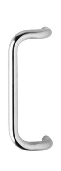 300mm Centres Round Commercial Handle 316SS - Pair