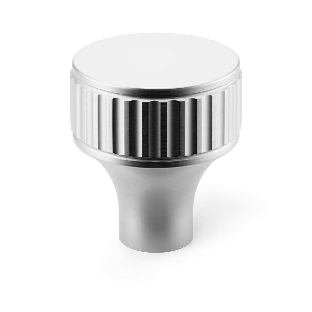 Barwick Ridged Cabinet Knob By Armac Martin