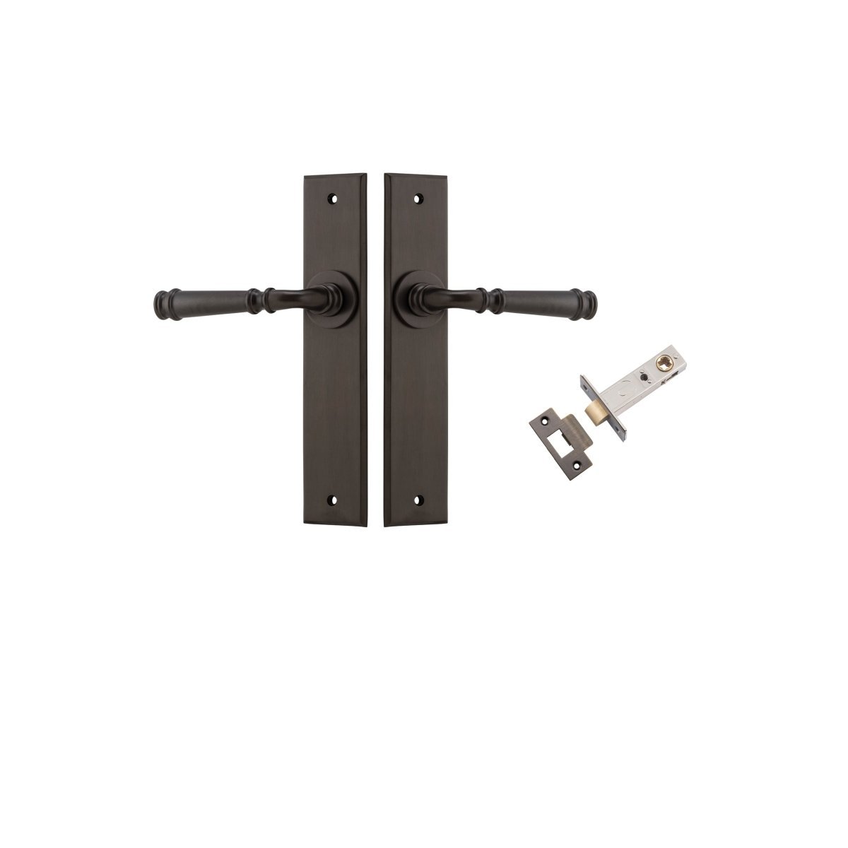 Verona Lever - Chamfered Backplate - Entry - Point - 10786KPASS60 - Iver