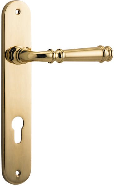 Verona Lever - Oval Backplate - Entry - Point - 10230E85 - Iver