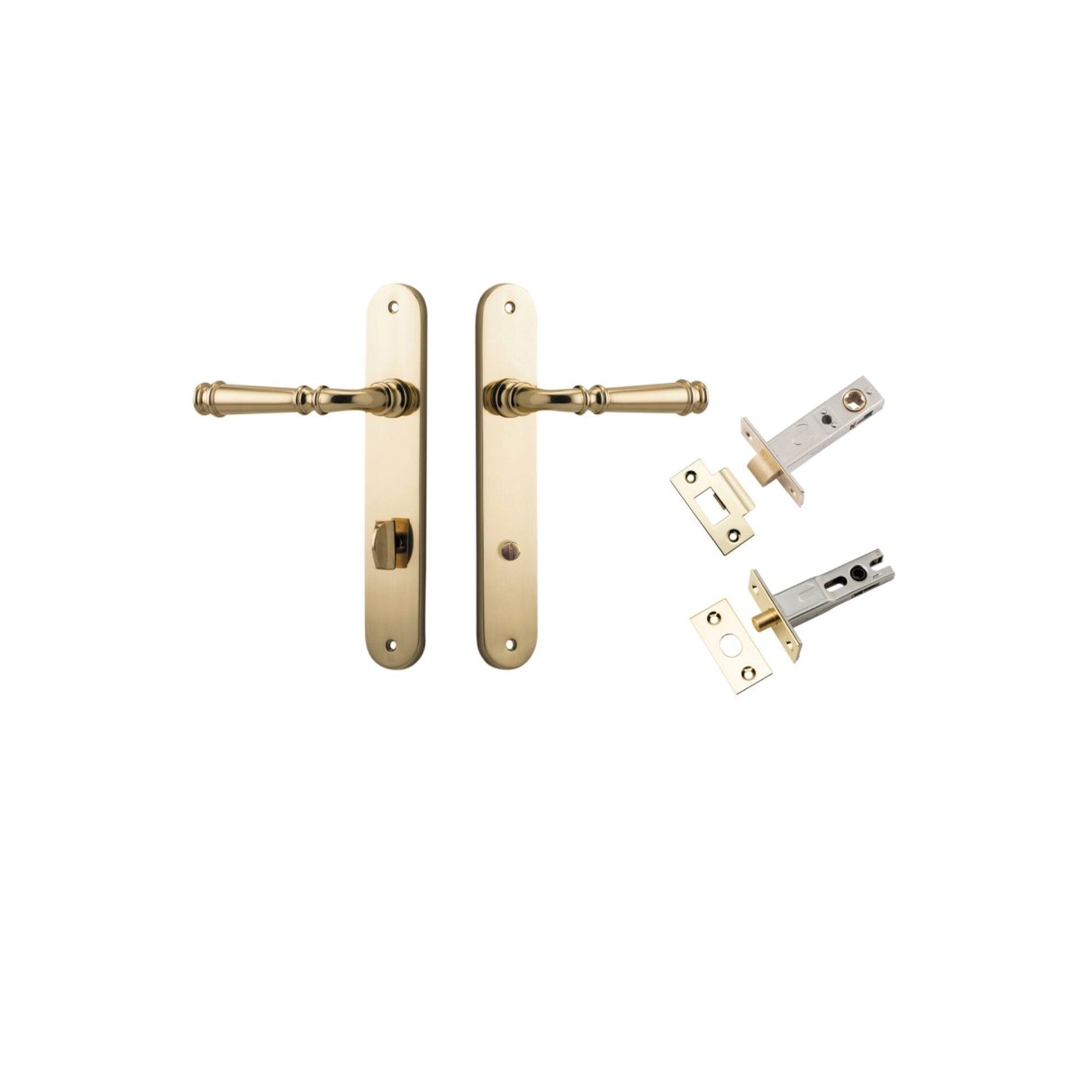 Verona Lever - Oval Backplate - Entry - Point - 10230KPRIV60 - Iver
