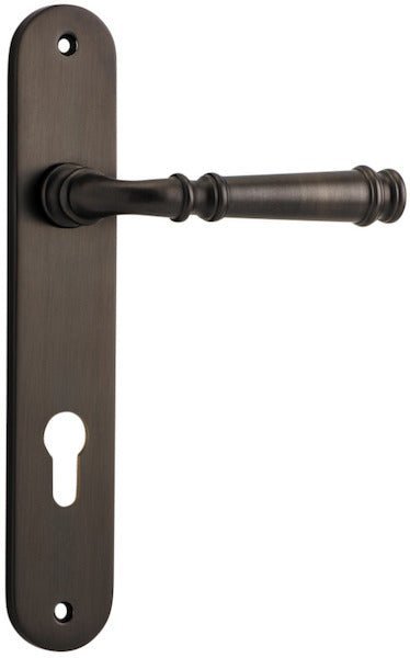 Verona Lever - Oval Backplate - Entry - Point - 10730E85 - Iver