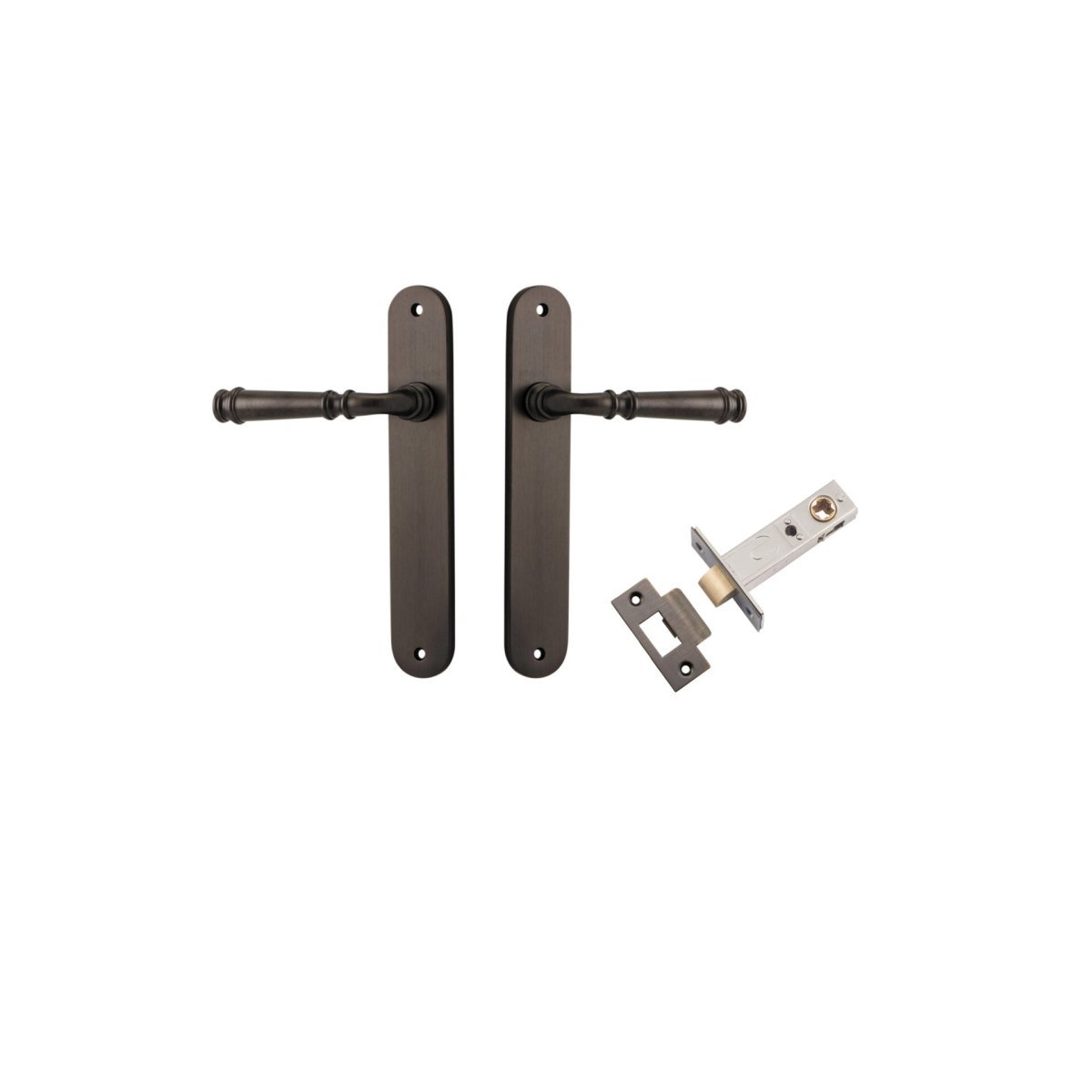 Verona Lever - Oval Backplate - Entry - Point - 10730KPASS60 - Iver