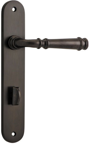 Verona Lever - Oval Backplate - Entry - Point - 10730P85 - Iver
