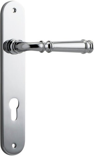 Verona Lever - Oval Backplate - Entry - Point - 11730E85 - Iver