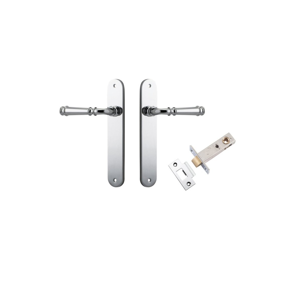 Verona Lever - Oval Backplate - Entry - Point - 11730KPASS60 - Iver