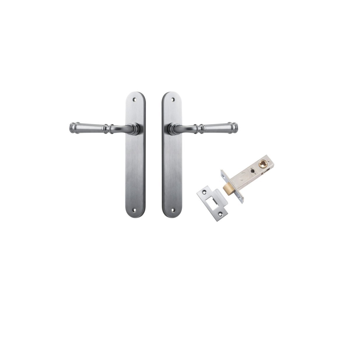 Verona Lever - Oval Backplate - Entry - Point - 12230KPASS60 - Iver