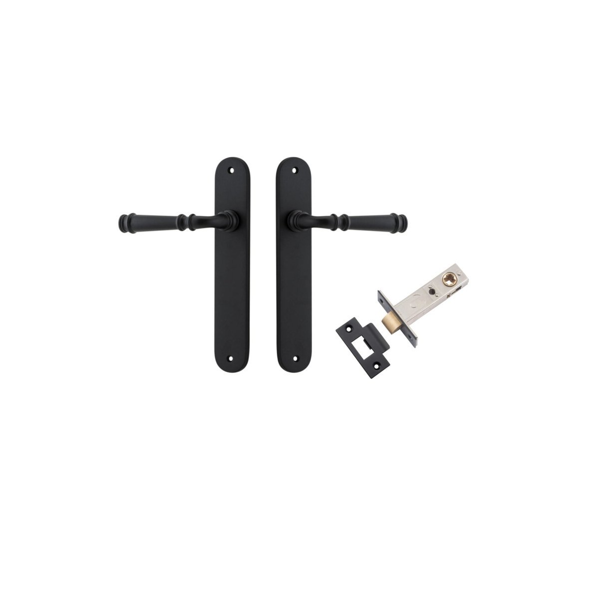 Verona Lever - Oval Backplate - Entry - Point - 12730KPASS60 - Iver