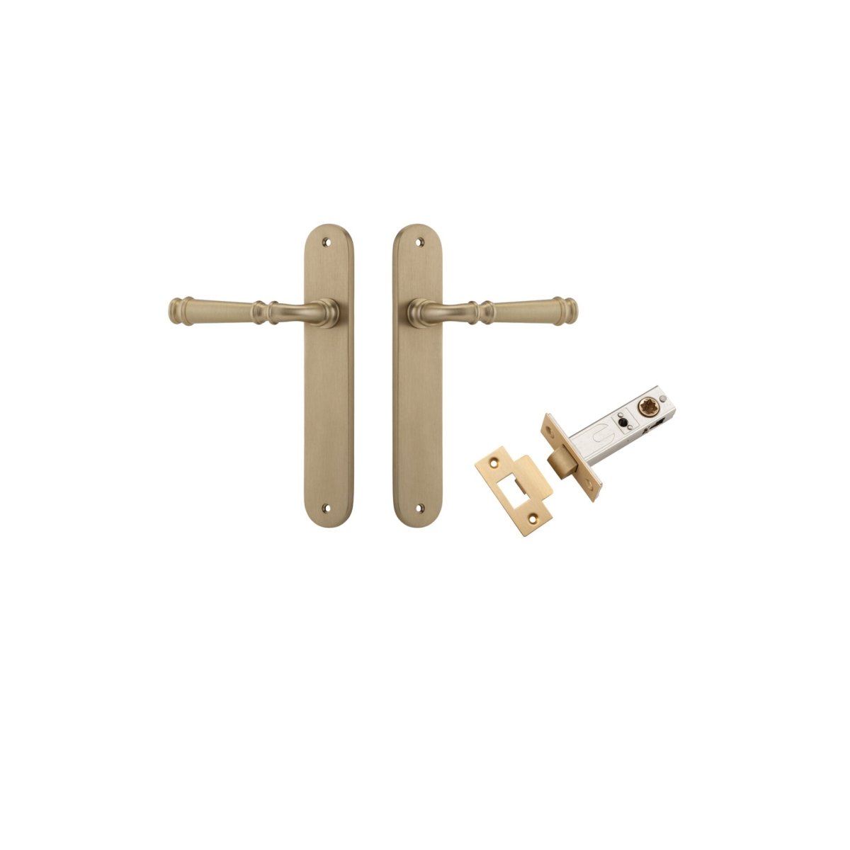 Verona Lever - Oval Backplate - Entry - Point - 13230KPASS60 - Iver