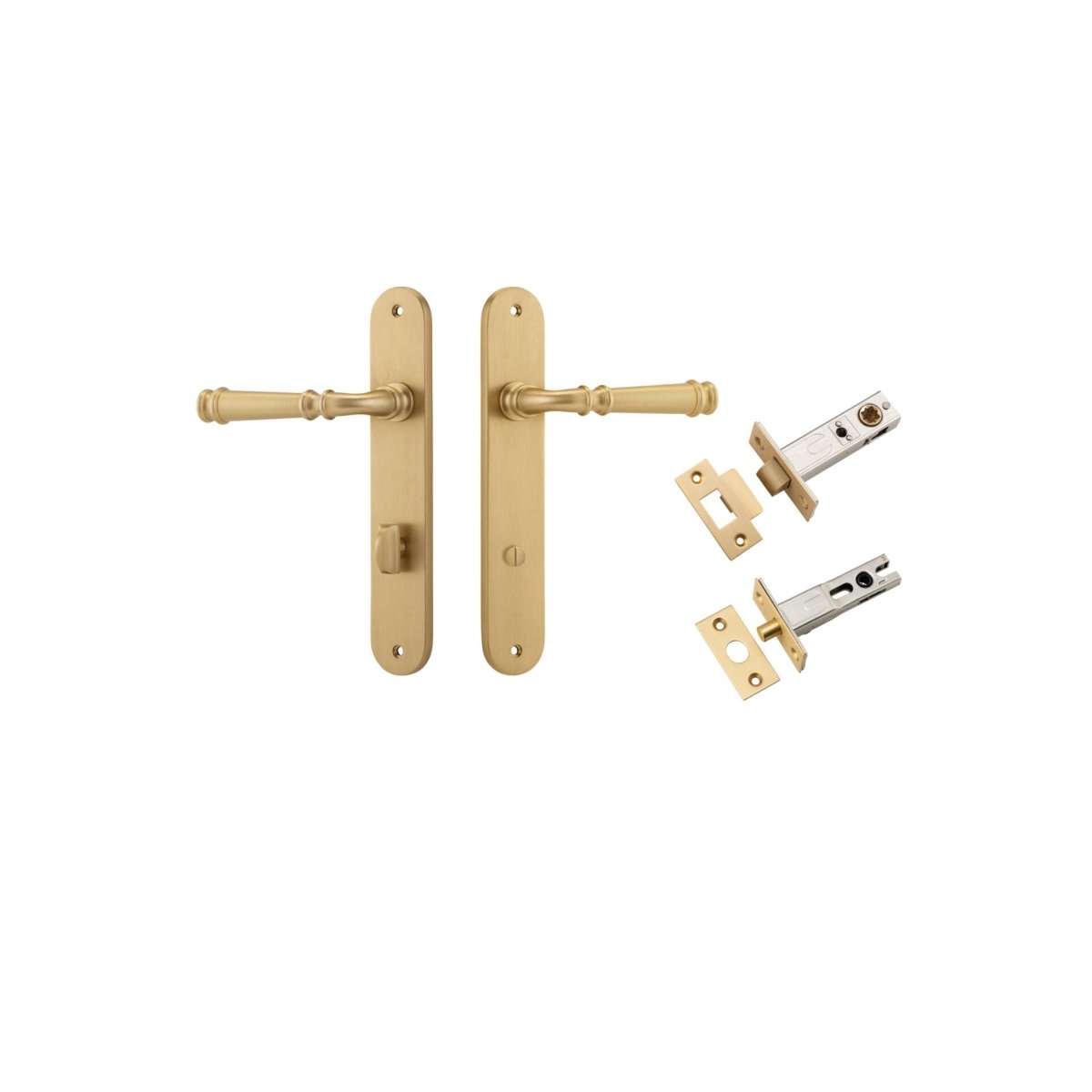 Verona Lever - Oval Backplate - Entry - Point - 13230KPRIV60 - Iver
