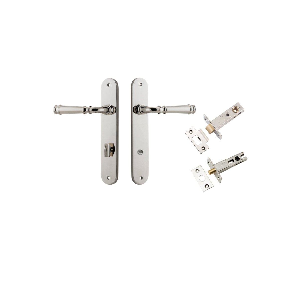 Verona Lever - Oval Backplate - Entry - Point - 14230KPRIV60 - Iver