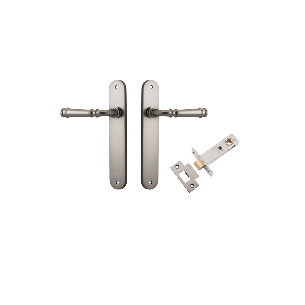 Verona Lever - Oval Backplate - Entry - Point - 14730KPASS60 - Iver