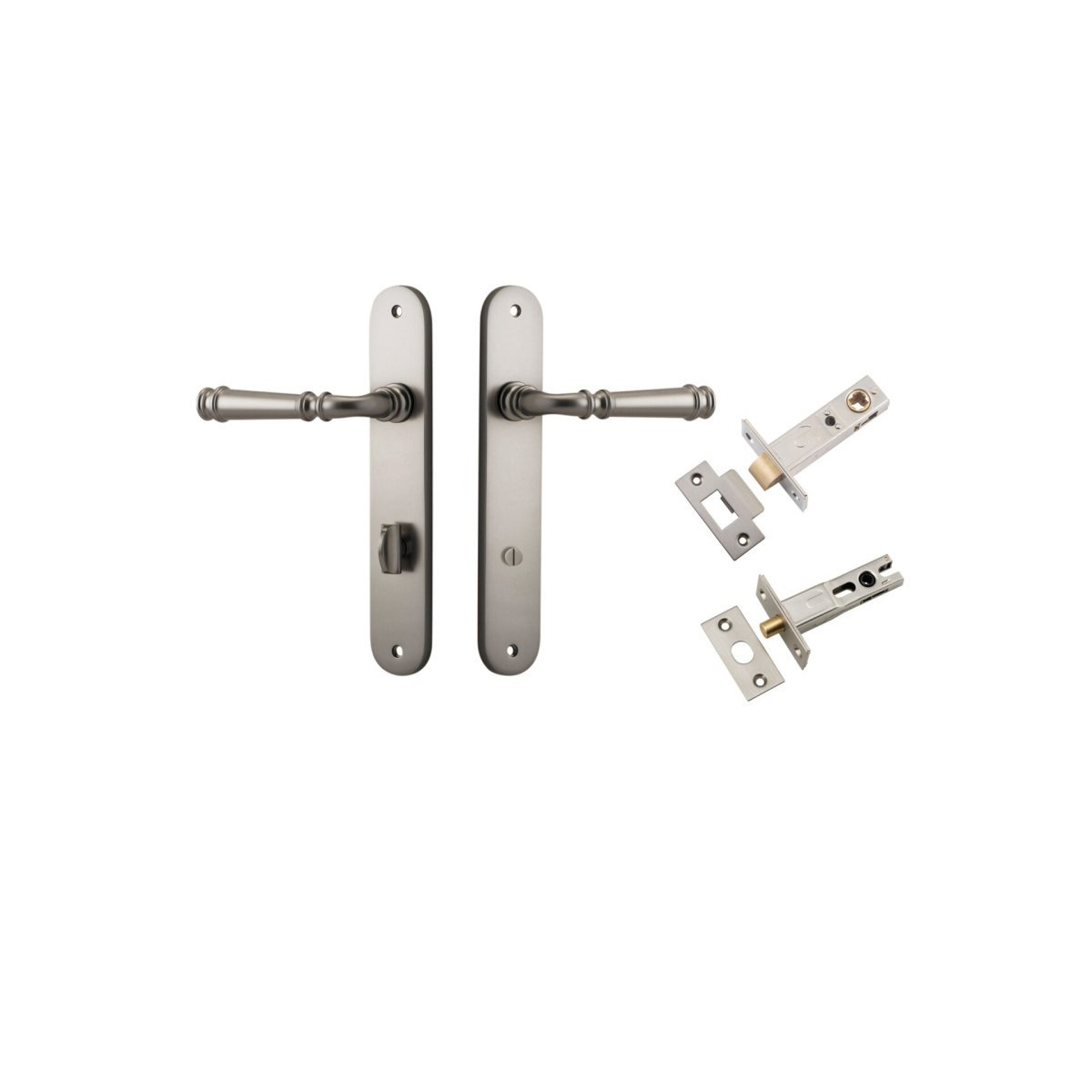 Verona Lever - Oval Backplate - Entry - Point - 14730KPRIV60 - Iver