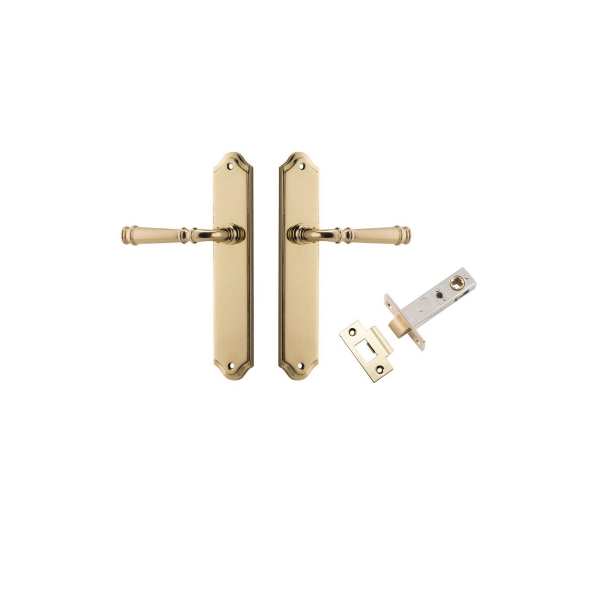 Verona Lever - Shouldered Backplate - Entry - Point - 10218KPASS60 - Iver